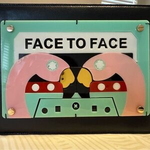 bpb Mixtape Flamingo Acrylic Mini Handbag